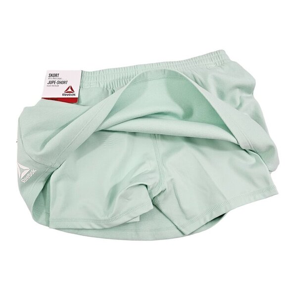 Reebok Girls Active Velocity Skort (Skirt w/Compression Shorts) – Green – LG/XL - Picture 16 of 16